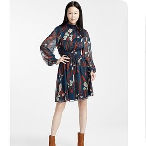 Ruffle Detail Cocktail Dress